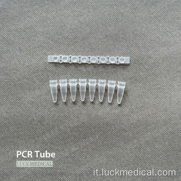 Strisce di tubo PCR da 0,1 ml da 0,2 ml